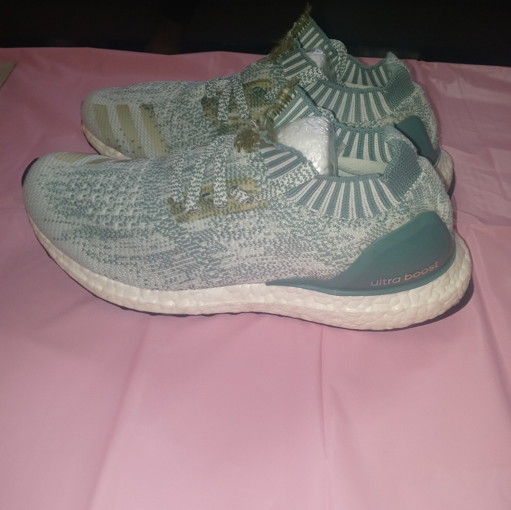 Womens Adidas Ultraboost Uncaged W Ultra Boost Running Sneaker - Aqua